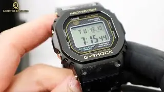 UNBOXING G-SHOCK FULL-METAL TITANIUM CONNECTED WATCH GMWB5000TB-1