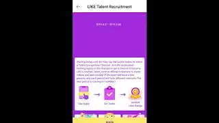 Likee App New #comedy Beans & diamond Free| Likee App New badge  Likee unofficial||comedystar badge
