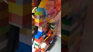 Lego Ball Windmill. Machine #4 of 4 in Lego Technic motorized marble run.