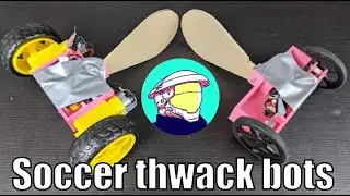 Making Hotkoin's art real! (Soccer Thwack Bots)