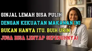 Urine Berbusa? Wajib Makan Makanan Ini! Ginjal Pulih Sehat Kini Banget! Rahasia Dokter Ginjal 60 Thn