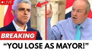 1 MIN AGO: London ERUPTS as Alex Wilson DESTROYS Sadiq Khan LIVE &mdash; Crowd GOES WILD!