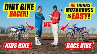 Expert on Kids Bike vs Rookie on Race Bike!