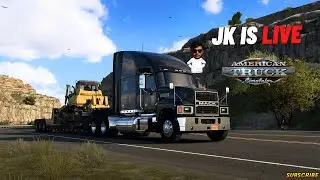 Playing American Truck Simulator Live ✨