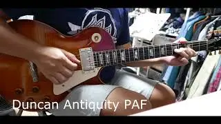 [Gary Moore - Empty Rooms] PAF Pickup Comparison. Dimarzio Vs Duncan!! Which pickup sounds better?