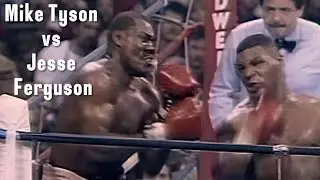 Mike Tyson vs Jesse Ferguson - Full Fight HD (1968)