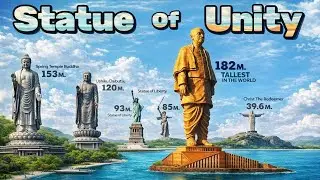विश्व की सबसे ऊँची प्रतिमा 🇮🇳 | स्टैच्यू ऑफ यूनिटी | गर्व और एकता की पहचान ✨