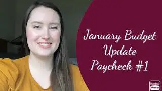 Budget With Me Recap // January 2021 // Paycheck #1 // Saving Money for Taxes // Real Numbers