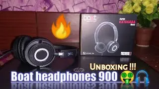 BoAt BASS HEADS 900 Unboxing, Sound Test & Full Review - EDM Test 🎧