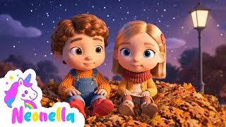 Autumn Colors Song for Kids | Fall Songs for Preschool | @NeonellaKids Nursery Rhymes & Kids Song