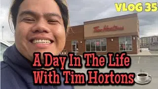 Vlog 35: A Day In The Life With Tim Hortons ☕️| Yobmik Me Smile Vlogs