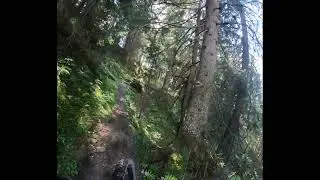 MTB Adventure &ndash; Podjazd z Schiers do St. Ant&ouml;nien (Szwajcaria) | Dziki singletrack