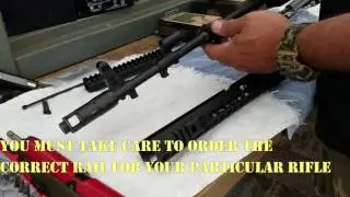 AK Ranch Rifle - SLR Rifleworks AK Handguard and Gas Tube