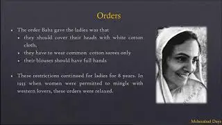 Mehera.J.Irani (II): Life with Meher Baba Episode-1/2 (Part4 of MDF Series-3 Meher Baba's Mandali)