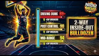 This 6'10 DEMIGOD Build BROKE NBA 2K26 — Best 2-Way Inside-Out Bulldozer (Unstoppable!)