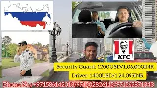 JOBS IN RUSSIA SALARY 1,24,000 INR PAYMENT AFTER VISA