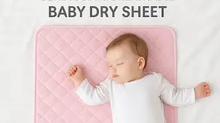 Baby Dry Sheet | Baby Dry Mat | Baby Bed Protector | Waterproof Dry Sheet | Urine Sheet