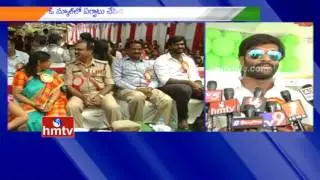 Actor Charandeep Participated in School Independence Celebrations | karimnagar |  HMTV