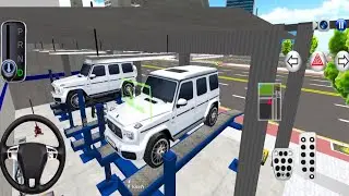 New Mercedes G-Wagon SUV car in Auto repair Shop - 3D Driving Class 2026 - Android Best Gameplays