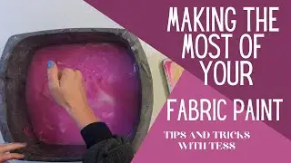 Left Over Fabric Paint ? Here's What We Do! - The Arty Crafty Place