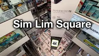 Sim Lim Square Sunday Afternoon Walk [Singapore] 4K & Binaural Audio