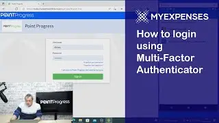 How to login using multi-factor authenticator | MyExpenses