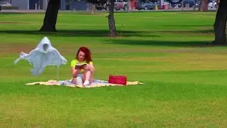 flying ghost prank drone 😲😲
