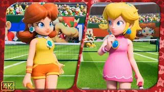 Mario Tennis Fever ⁴ᴷ All Cutscenes