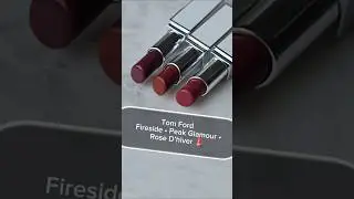 НОВАЯ губная помада Tom Ford Ultra-Shine | Fireside, Peak Glamour, Rose D&rsquo;hiver 💄✨ #TomFord #TomF...