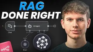 НОВЫЙ способ создания агентов RAG за считанные минуты (руководство n8n)