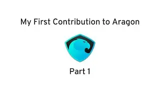 Open Source Contributing (Aragon)