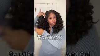 The Perfect Unit is Versatile! Sensationnel Kinky Wand Curl is that! #sensationnelhair #beauty