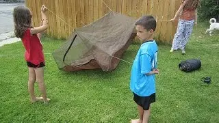 DIY net tent