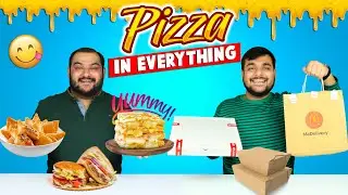 Pizza in Everything Challenge | Pizza Flavored Food Challenge | Viwa Food World