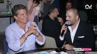 رامي عيّاش يفتتح مطعمه الجديد 