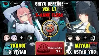 [ Duo Team ] M0W0 Yanagi X Vivian & M0W0 Miyabi X Astra Yao | Shiyu Defense 1.7 | Zenless Zone Zero