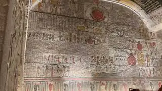 KV9: A quick view of the spendid tomb of Ramses V-VI