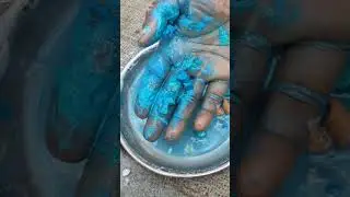 Colour Chalk Pani Me Dalte Hi Magic 😱 | Satisfying ASMR Shorts