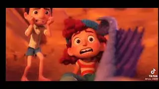 Тик ток Эдит Алберт превтатился в Морское Чудовище #luca #albert #Disney #short