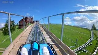 Rollercoaster - Roller-coaster SkiGyimes  Myria 2.7K video test