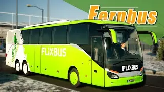 РЕЙС В СОЛНЕЧНЫЙ ЗИМНИЙ ДЕНЬ. ШТУТГАРТ - КОНСТАНЦ - Fernbus Simulator [#4]