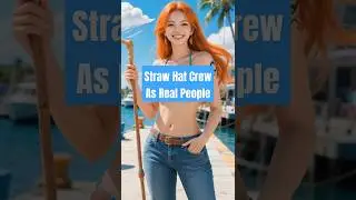 Straw Hat Crew as Real People | One Piece IRL #OnePiece #RealisticAI #AnimeToReality