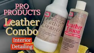 Tesla Interior Cleaning/Leather cleaner/Leather Lotion/Pro Products/Auto Detailing