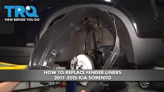 Как заменить подкрылки Kia Sorento 2011-2015