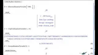 Random Variables and Probability Distributions in Maple: Sampling