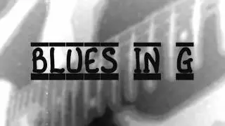 Blues Guitar Backing Track in G (Fast)