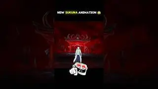 New Sukuna bundle Arrival Animation spin in free fire 😱 | New gameplay in sukuna bundle #freefire