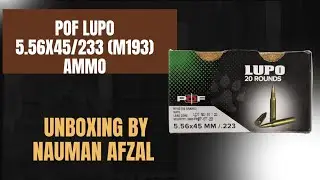 POF 5.56x45/223 (55 grains, M193 Lupo) ammo unboxing