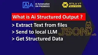 Automate Structured Data #parsing from Text files using #ollama & local #llm
