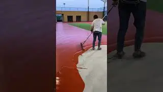 Stadium anti-slip floor